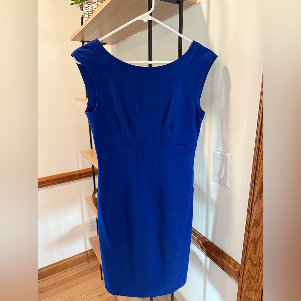 Maggy London Royal Blue Midi Dress